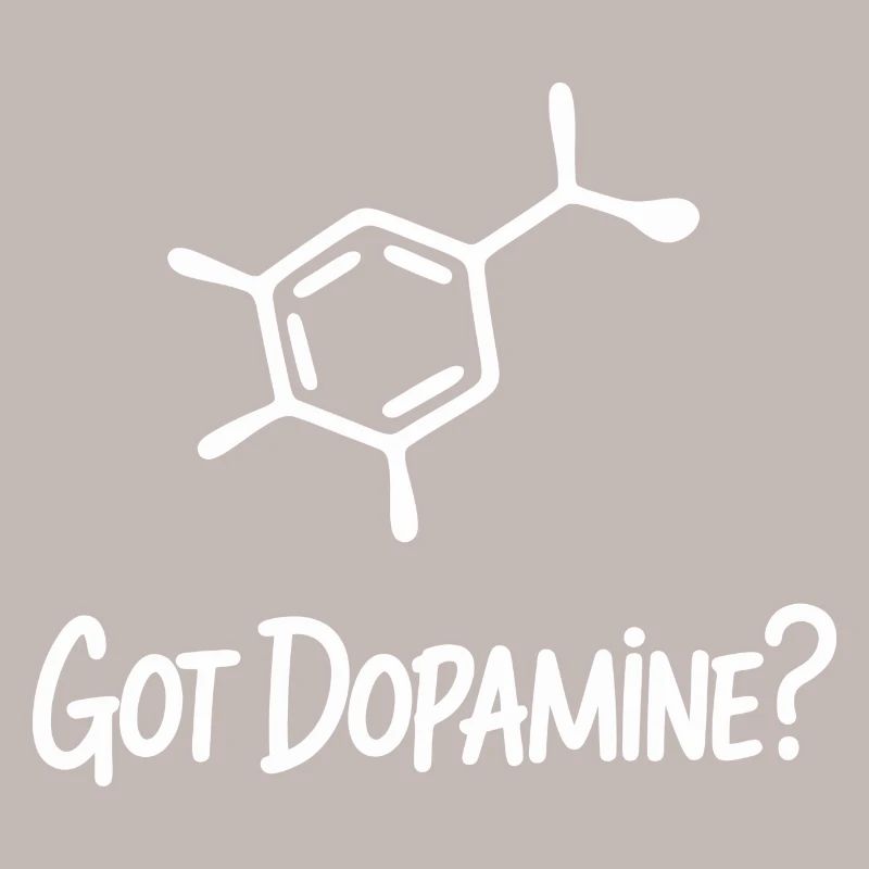 Dopamine Molecule Tee