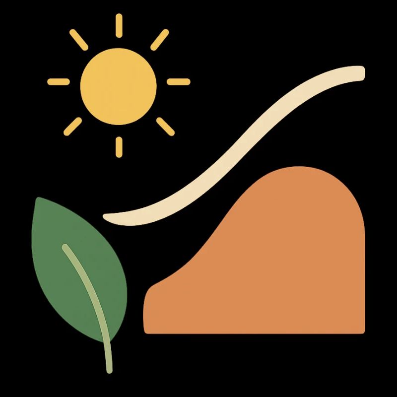 Stylized abstract nature