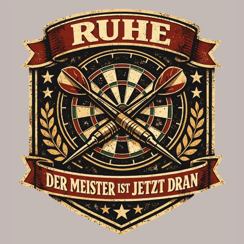Rest Master Darts Player Gift Funny
