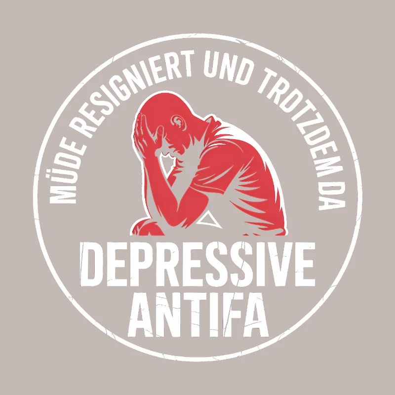 Depressive Antifa - Antifascist Merch