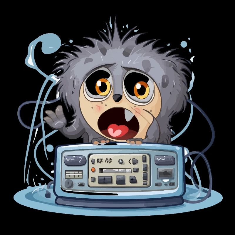 Kuschelige Monsterboombox