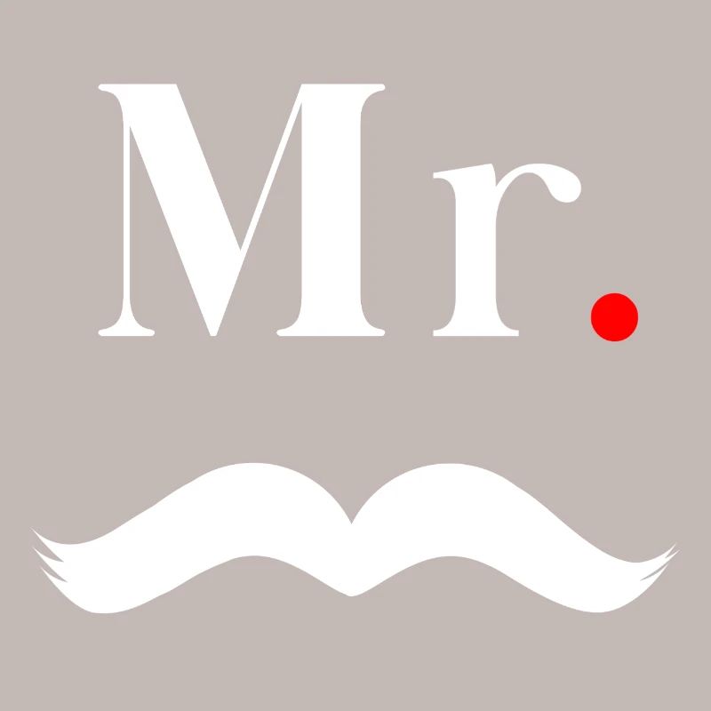 Mr. White Moustache
