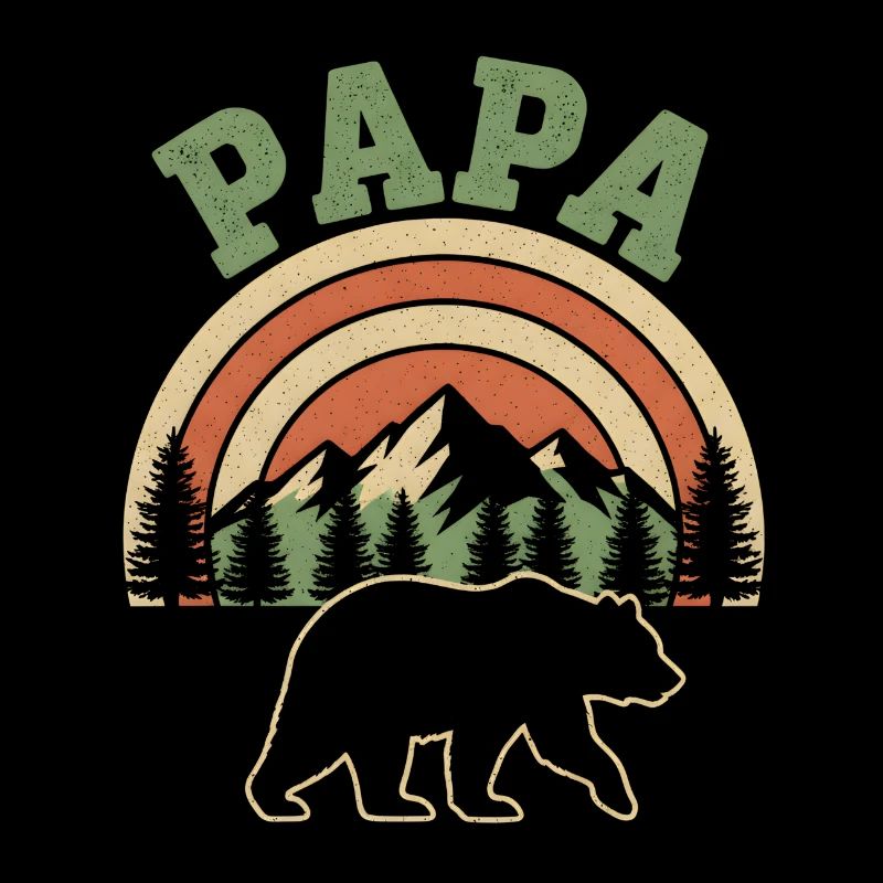 PAPA Mountain Retro Nature