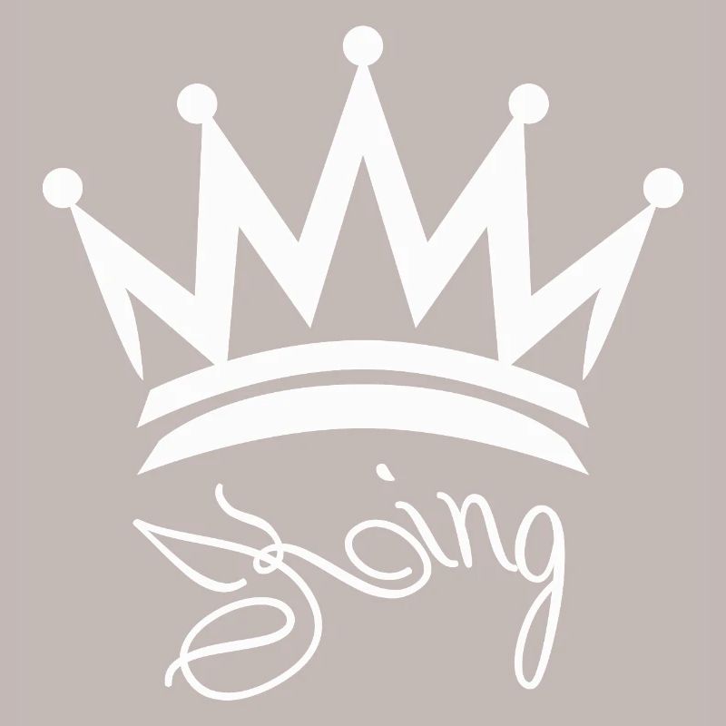 King Valentinstag, Hochzeitstag oder Paar Design