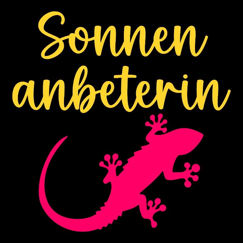 Sonnenanbeterin Eidechse Sommer Sonne