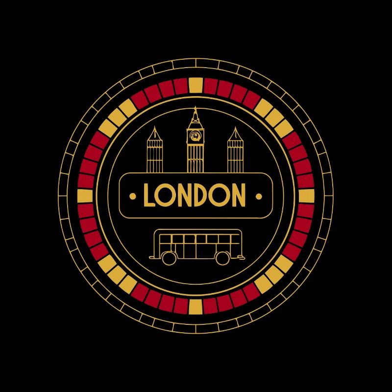 Gold London and Bus Patch