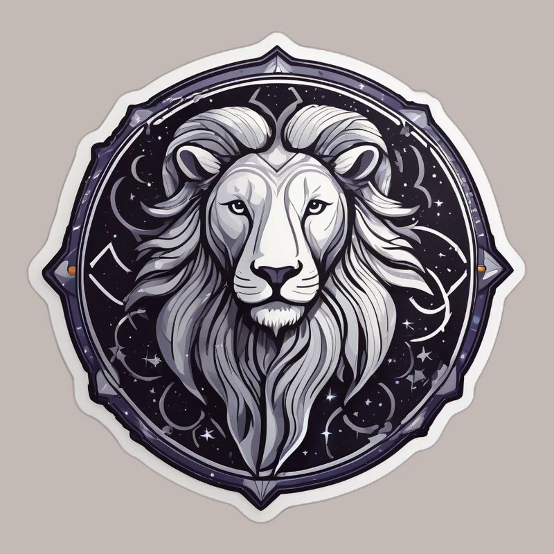 Cosmic Leo Round Astral Pattern