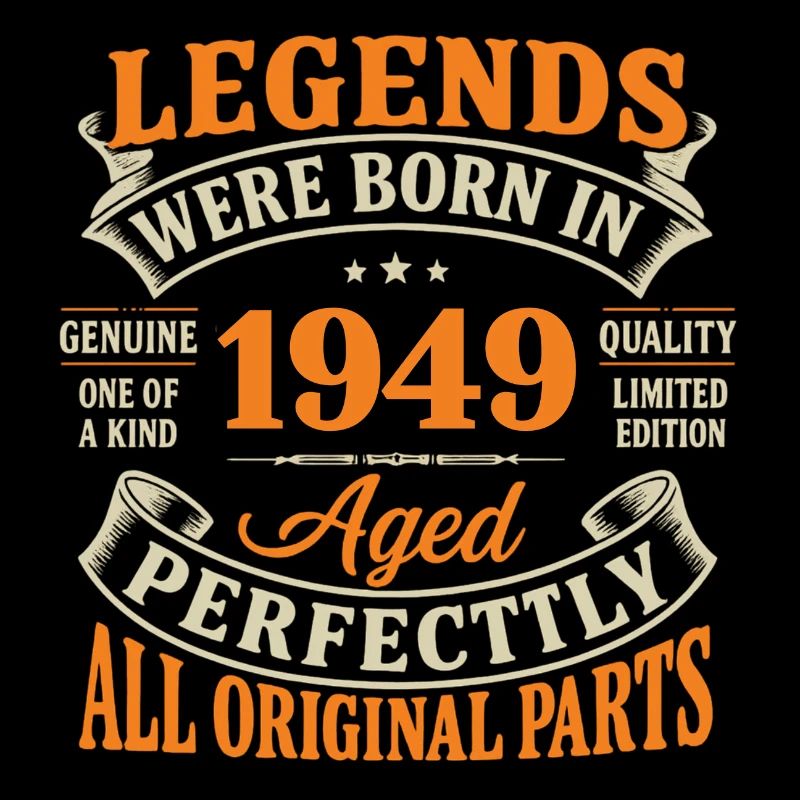 Légendes Nées en 1949 Parfaites