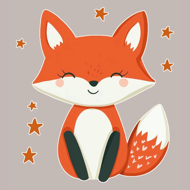 Renard et étoiles