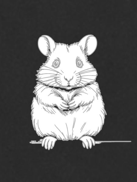 Cute hamster