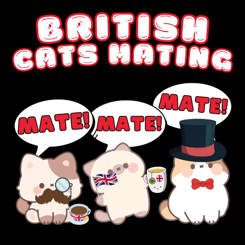 Chats britanniques s’accouplent