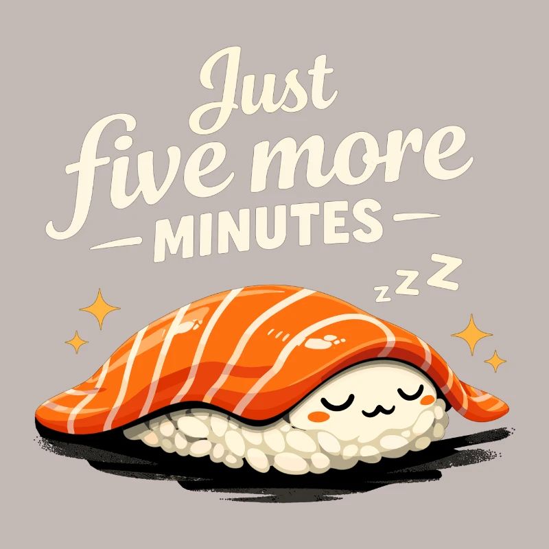 Sleeping Sushi – Encore 5 minutes de design rétro