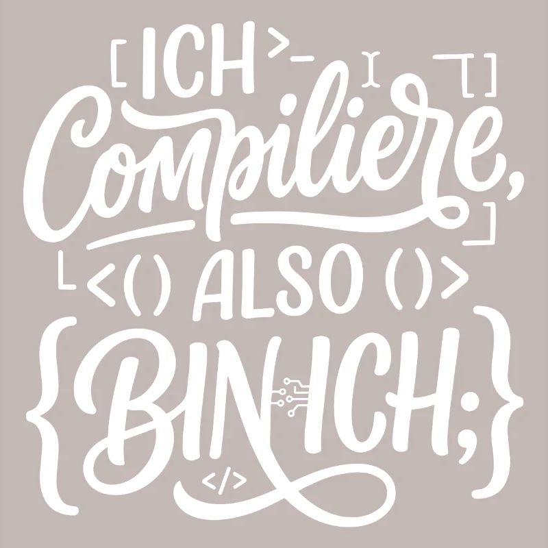 Je compile, donc je suis codeur