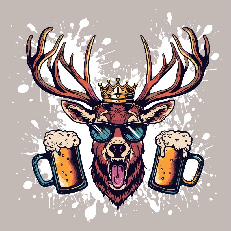 Deer Beer Funny