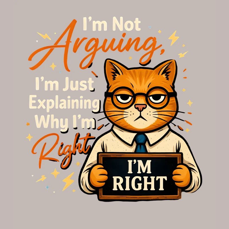 I'm always right, no reasoning