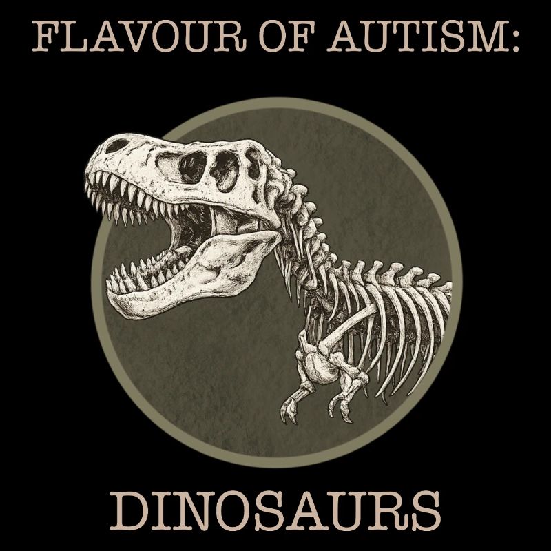 Geschmack von Autismus: Dinousaurier