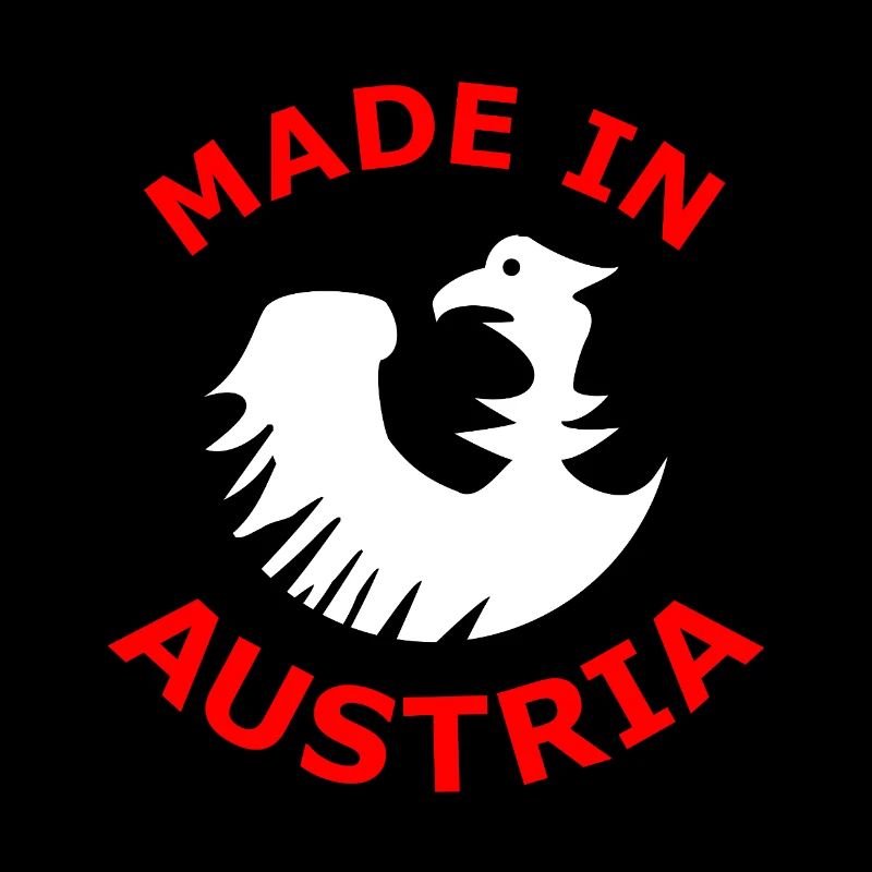 Made in Austria Eagle Logo Silhouette