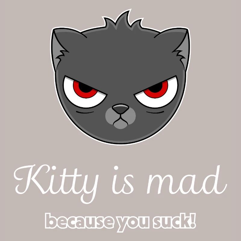 chat offensé