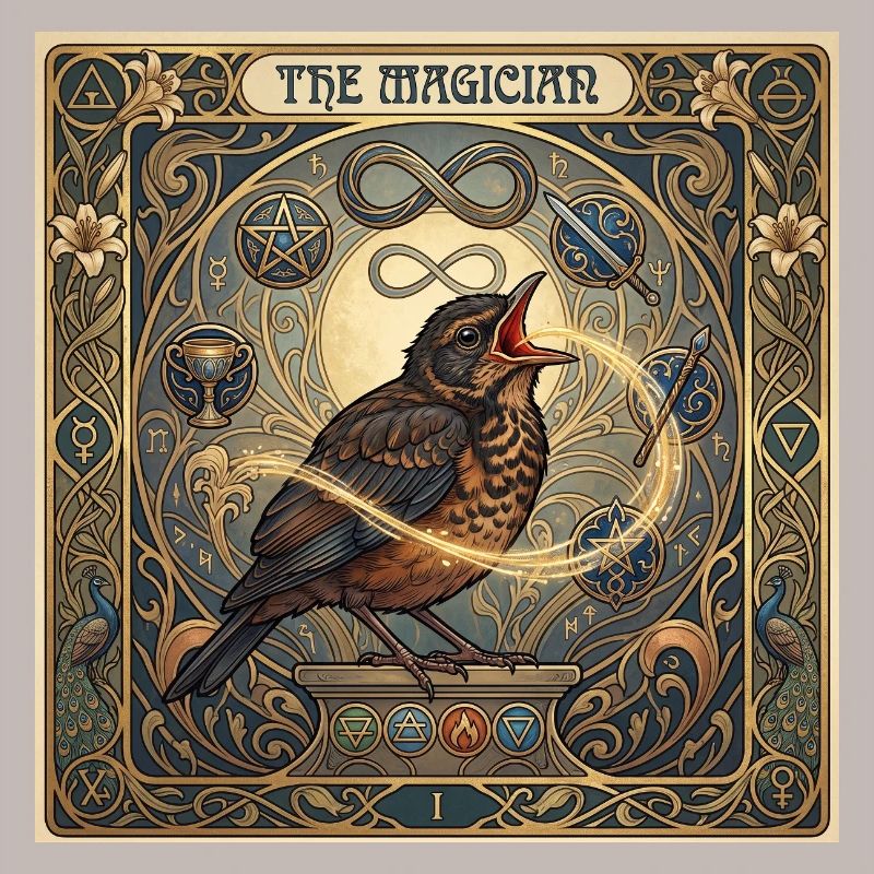 Amsel, der Magier