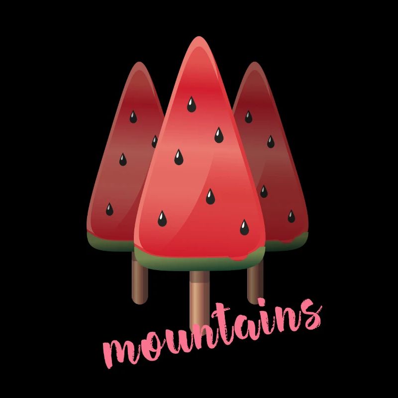 melon mountains eis sweet wassermelone urlaub trip