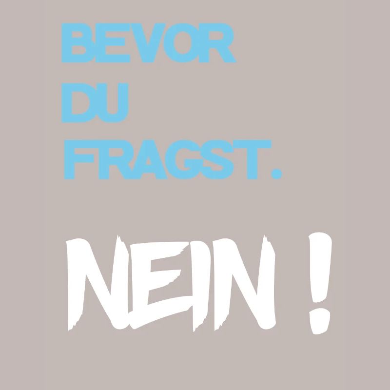 Cooler Spruch