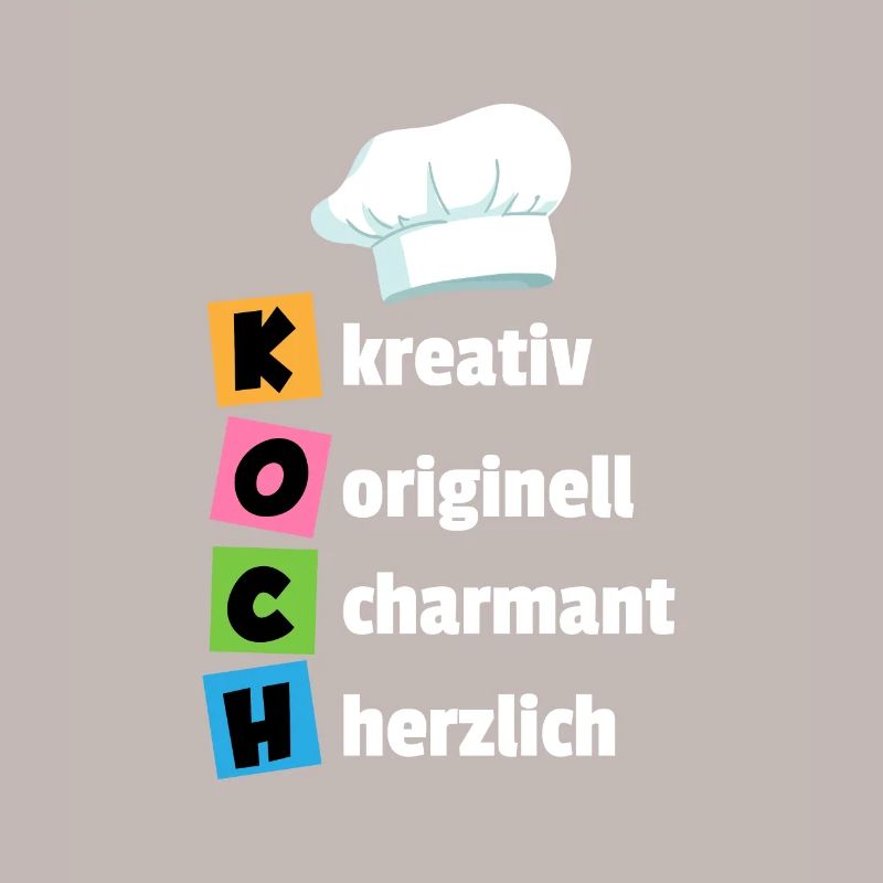 Chef - Créatif, original, charmant, cordial