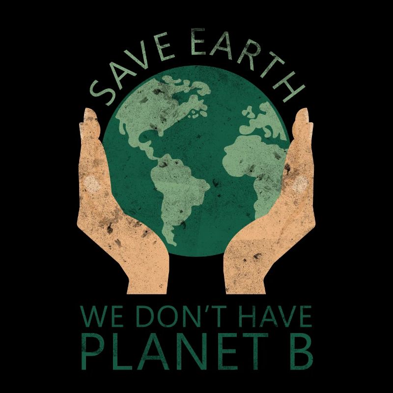 Conception écologique de la Terre avec les mains