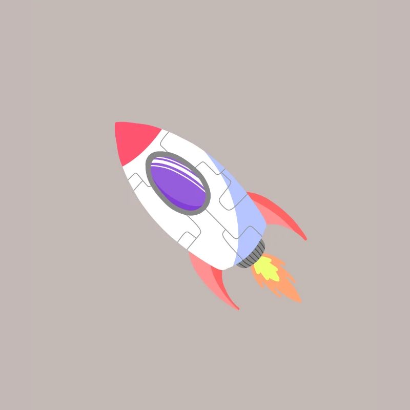 Space Rocket Pop Comic