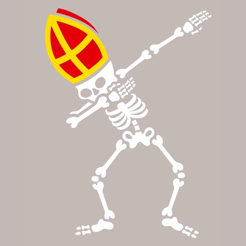 Dab Sinterklaas dab squelette Saint dabbing dabbing