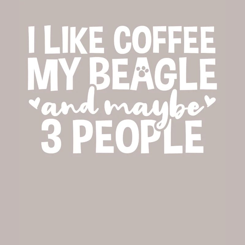 Beagle Kaffeetrinker