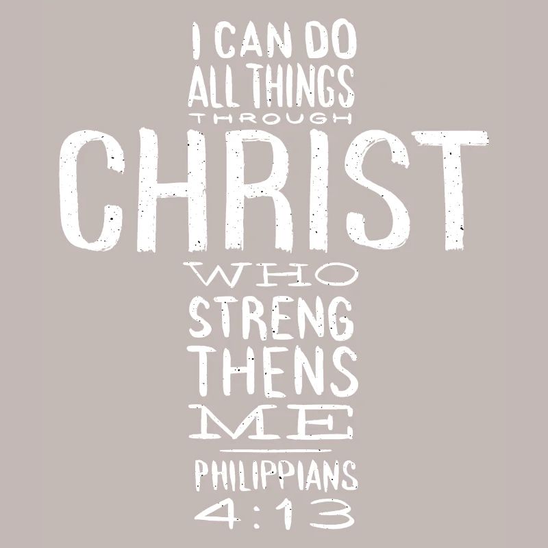 I Can Do All Things Through Christ Gift Bible