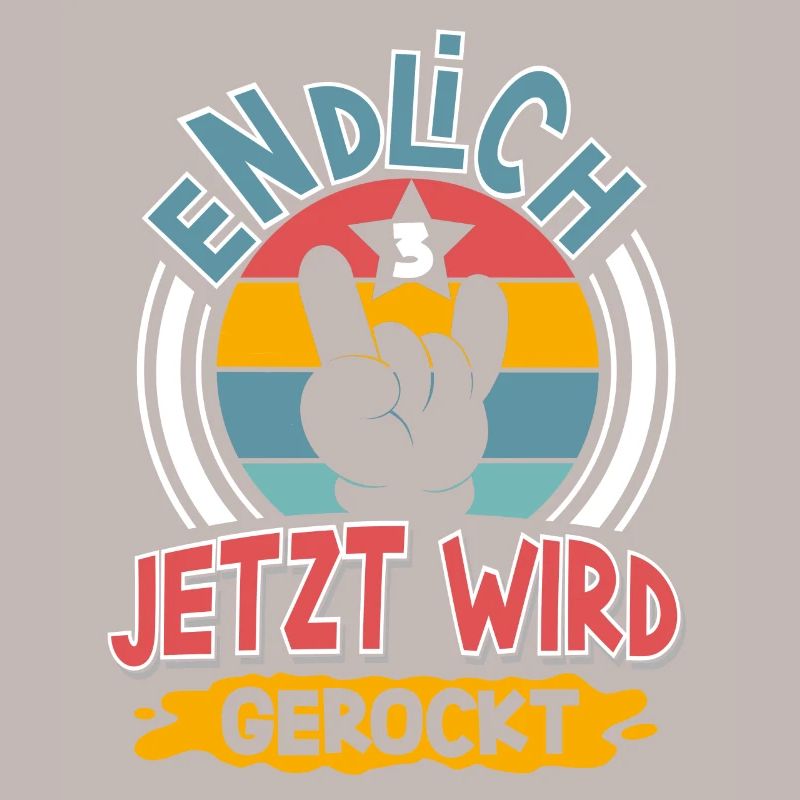 3. Geburtstag Endlich 3 Jetzt Wird Gerockt