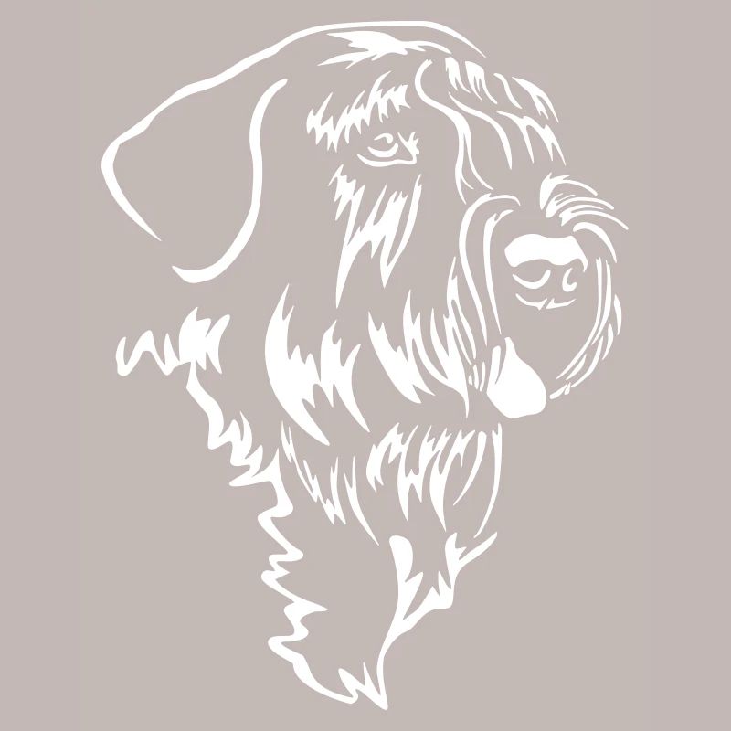 Tête de Schnauzer géant « Black Edition »