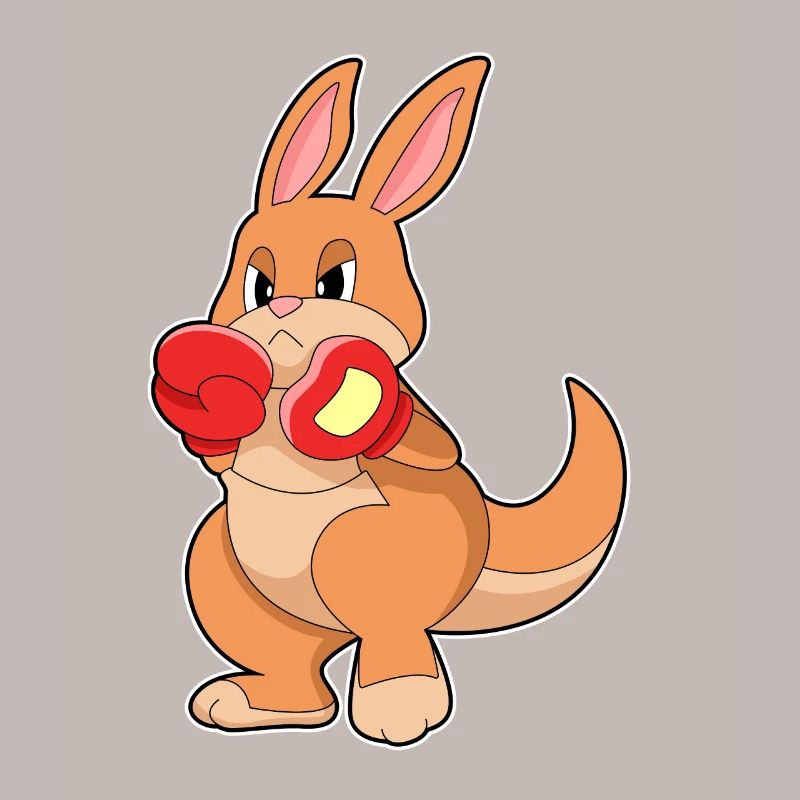 Kangaroo Boxer Boxer Gants de boxe