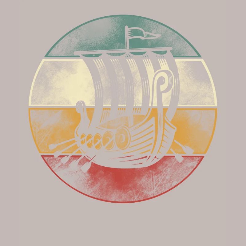 Wikinger Boot, Drachenboot Langschiff