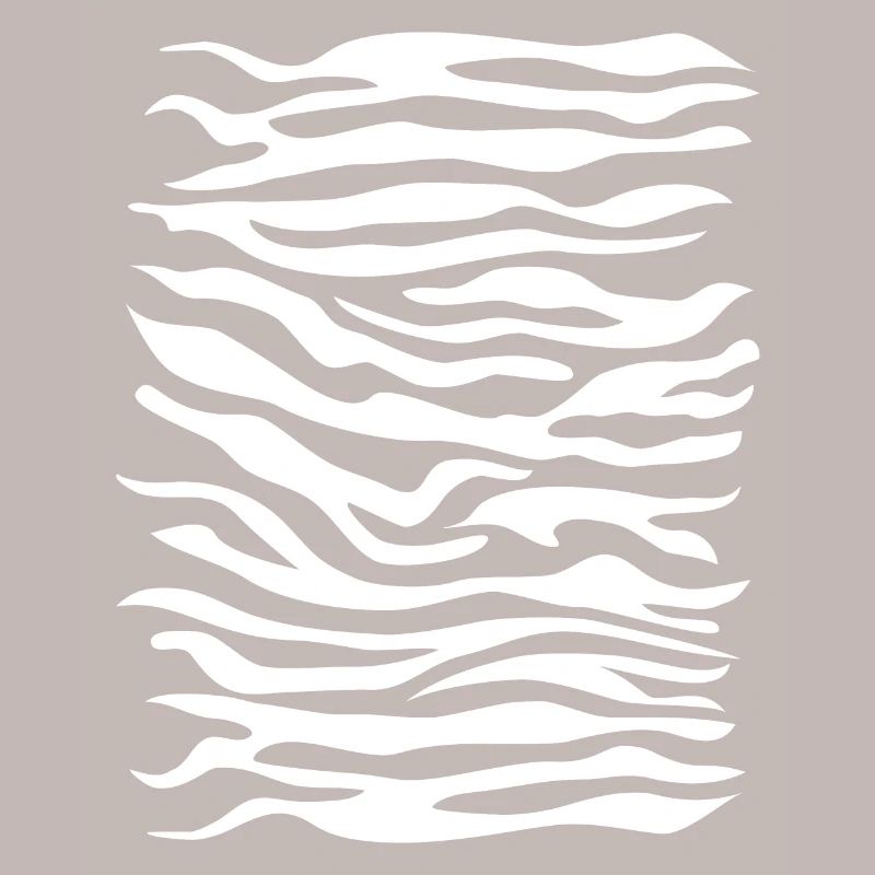 Zebra pattern white