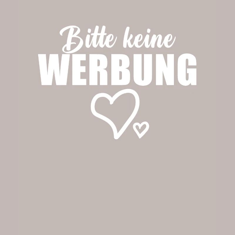 Bitte keine Werbung