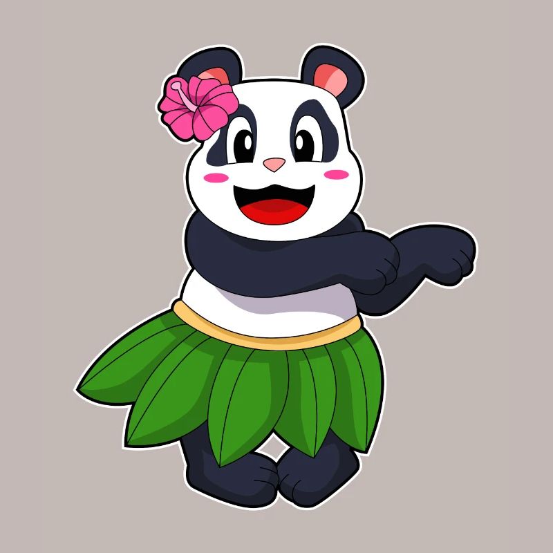 Ballet de danse panda