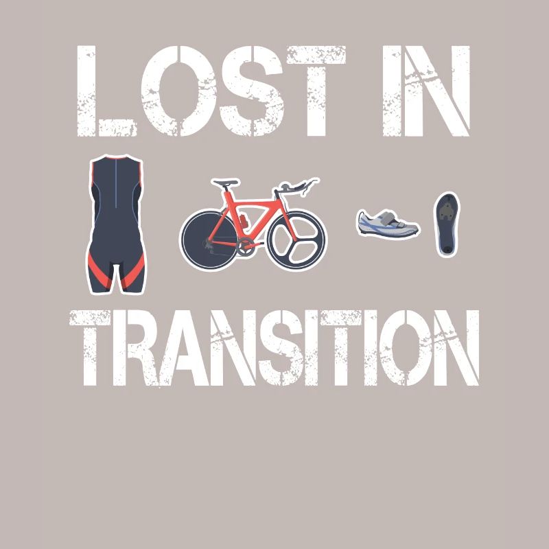 Triathlon triathlète perdu en transition