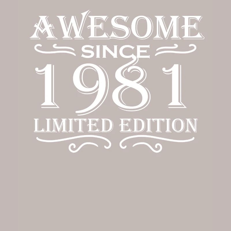 1981 - Born 1981