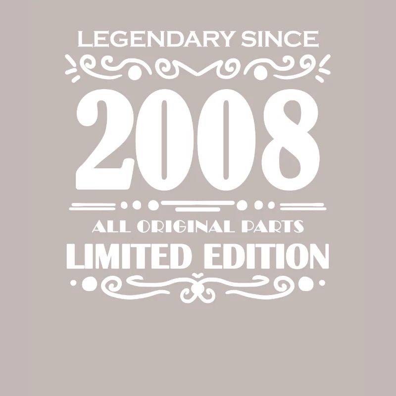 2008 - Né 2008 - Année de construction 2008