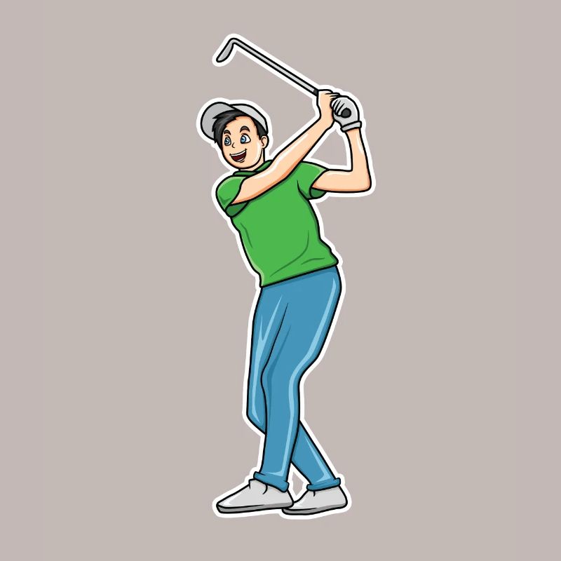 Golf Cartoon