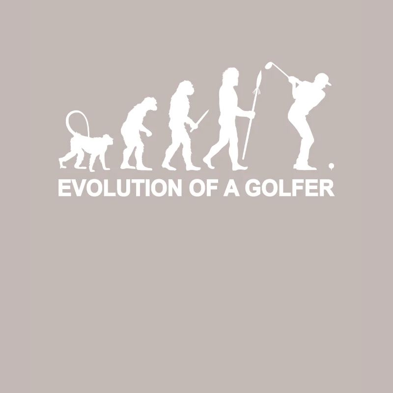 Evolution eines Golfers