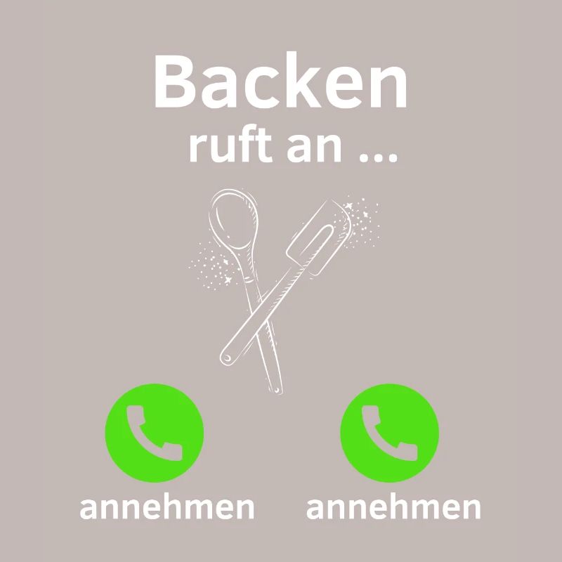 Backen ruft an - annehmen oder annehmen?