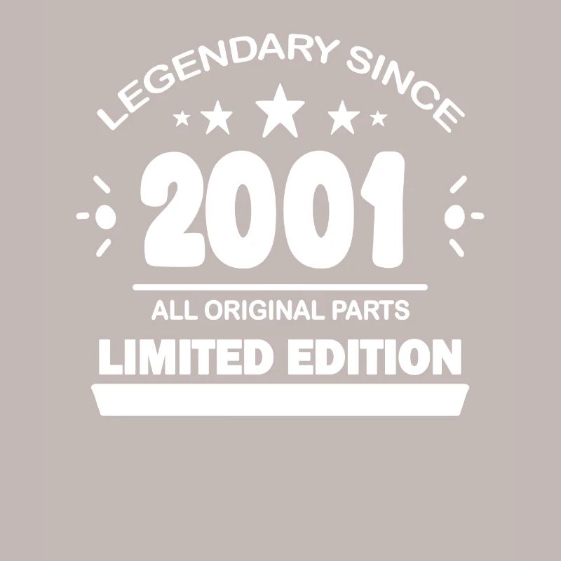 2001 - Né 2001 - Année de construction 2001