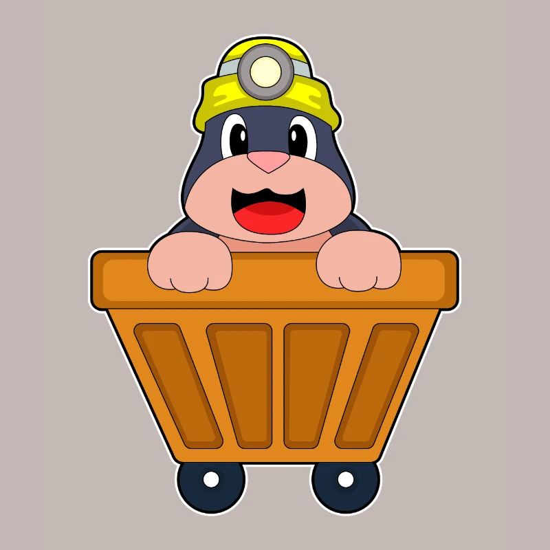 Mole Miner Mining Helmet Mining