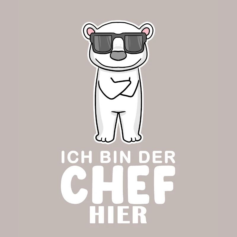 Cool Eisbär Chef Spruch