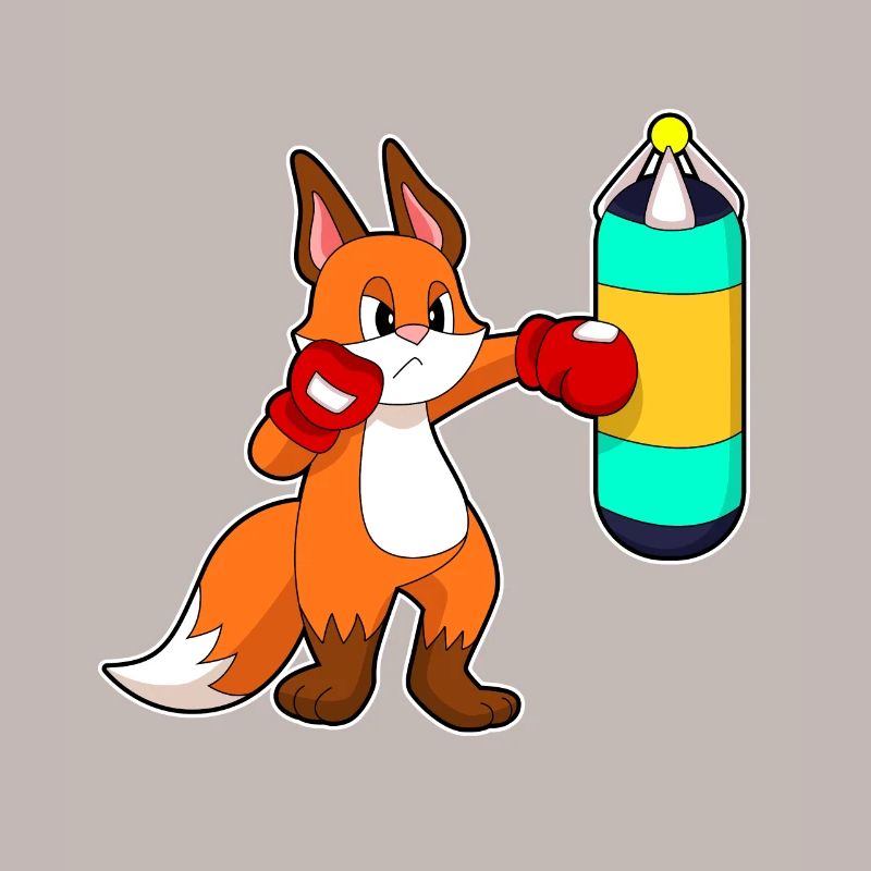 Fuchs Boxer Boxsack Boxen
