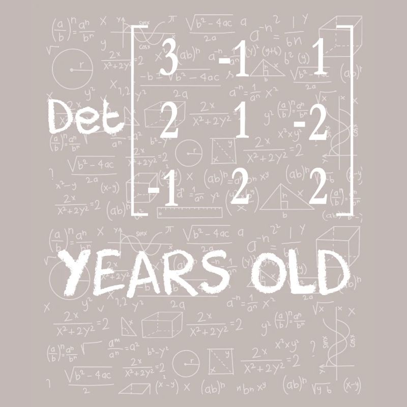 25th anniversary 25 years matrix determinant