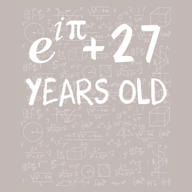 26th birthday 26 years old Euler Identity math